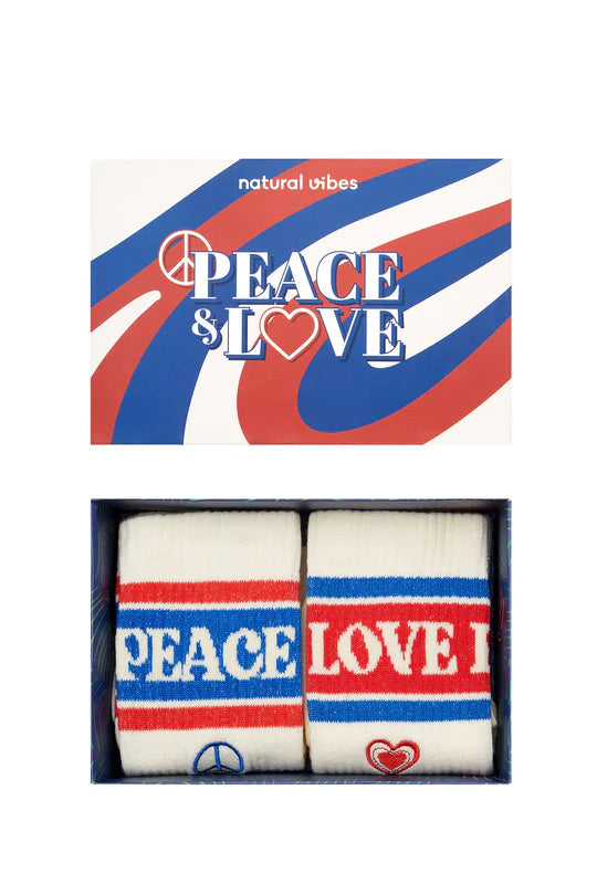 2-Pack PEACE & LOVE Gechenk-Set von NATURAL VIBES
