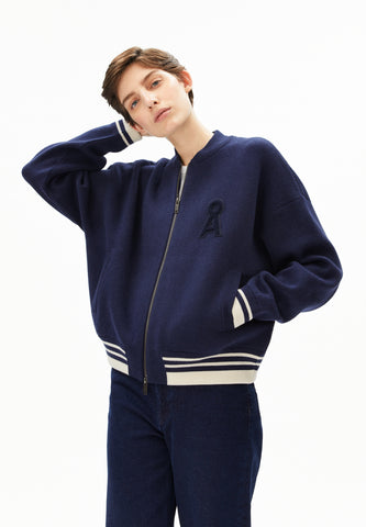 ICONIC Bomberjacke von ARMEDANGELS navy/oatmilk