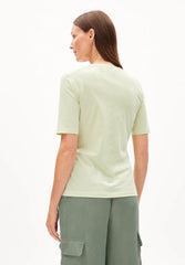 T-Shirt DONAAJI FETHER LIGHT von ARMEDANGELS pastel green