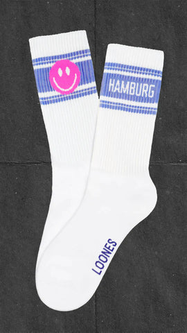 HAPPY HAMBURG I Smiley Socken von LOONES