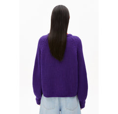 Strickjacke SELMAA von ARMEDANGELS indigo lilac