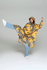 Sunset x Smiley - Poncho von RAINKISS