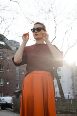 Satin-Rock SUNIA red - Handmade with Love