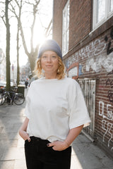 Organic Shirt BE white - Handmade with Love