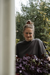 Organic Shirt BE antrahzit - handmade with Love