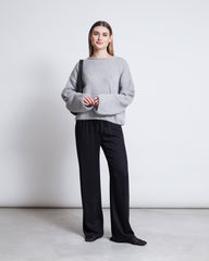 WOOLY KNIT JUMPER LEYAK LIGHT GREY von JAN `N JUNE