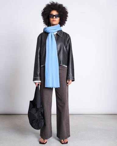 SCARF ROSS MID BLUE von JAN N JUNE