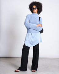 JUMPER OLA MID BLUE GOTS von JAN N JUNE