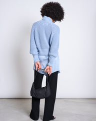 JUMPER OLA MID BLUE GOTS von JAN N JUNE