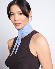 COTTON KNIT SCARF LAENA von JAN N JUNE
