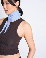 COTTON KNIT SCARF LAENA von JAN N JUNE