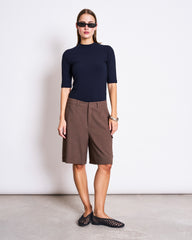 LYOCELL RIB T-SHIRT NINA nightfall von JAN `N JUNE