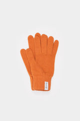 Handschuhe für Frauen von RIFO CASHMERE orange