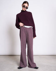 JUMPER OLA CHERRY LACQUER GOTS von JAN `N JUNE
