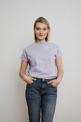 Organic Shirt MY lilac - handmade with Love