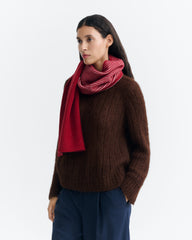 ELBRUS RED GEHDE SCARF von THINKING MU