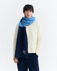 CERVINO BLUE GHEDE SCARF von THINKING MU