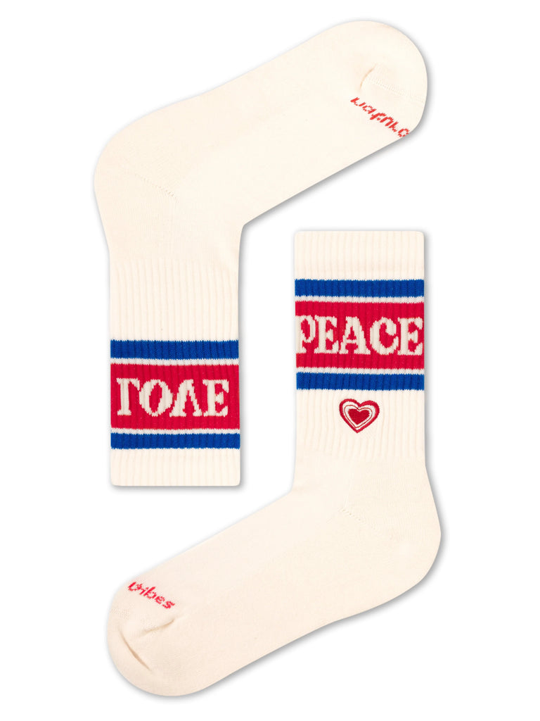 Socken LOVE AND PEACE von NATURAL VIBES