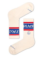 Socken PEACE AND LOVE von NATURAL VIBES